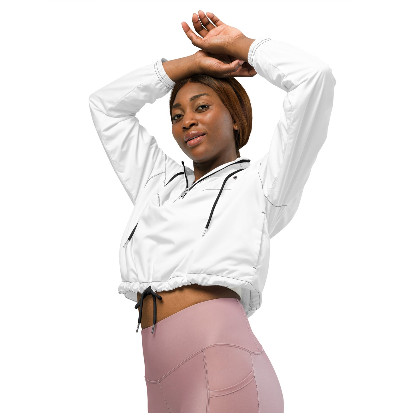 Baddie Club Cropped Windbreaker